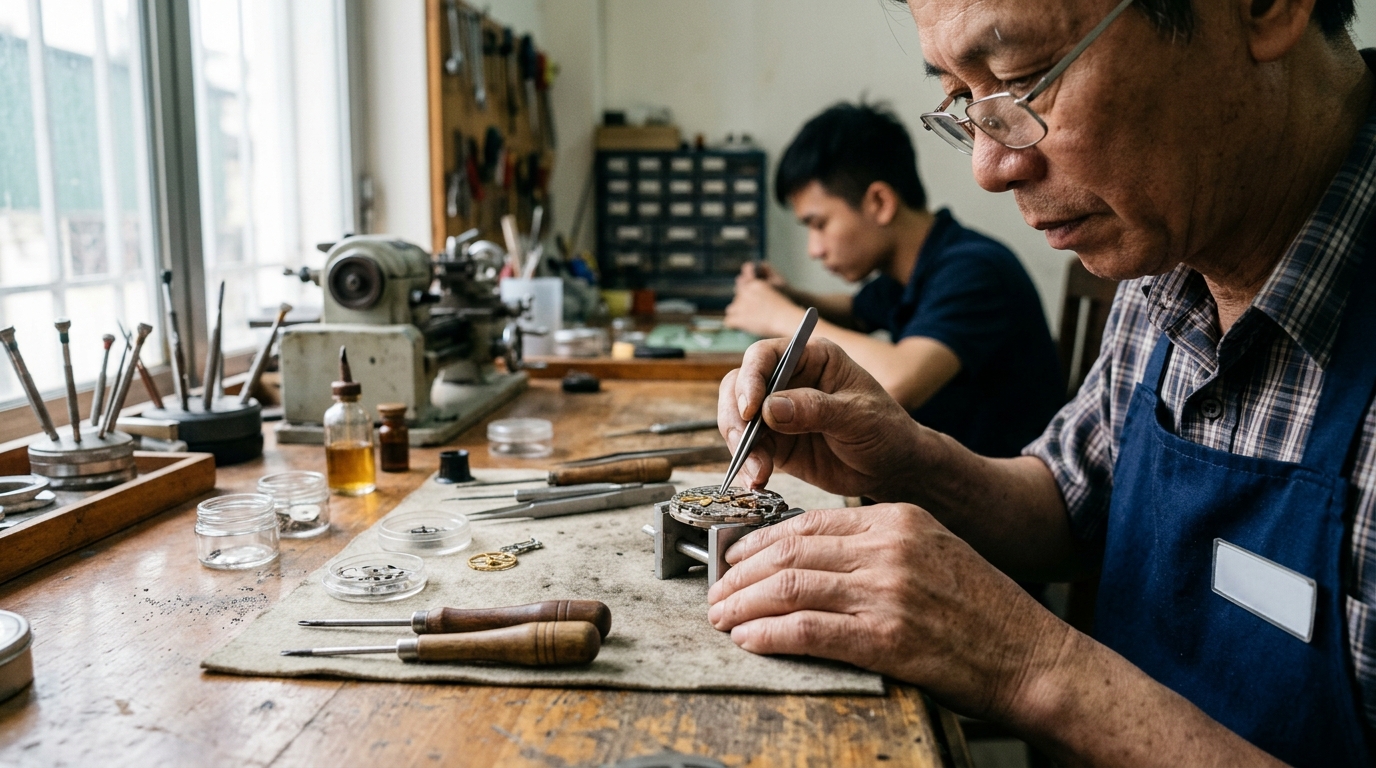Thế giới chế tác đồng hồ và những giá trị bền vững