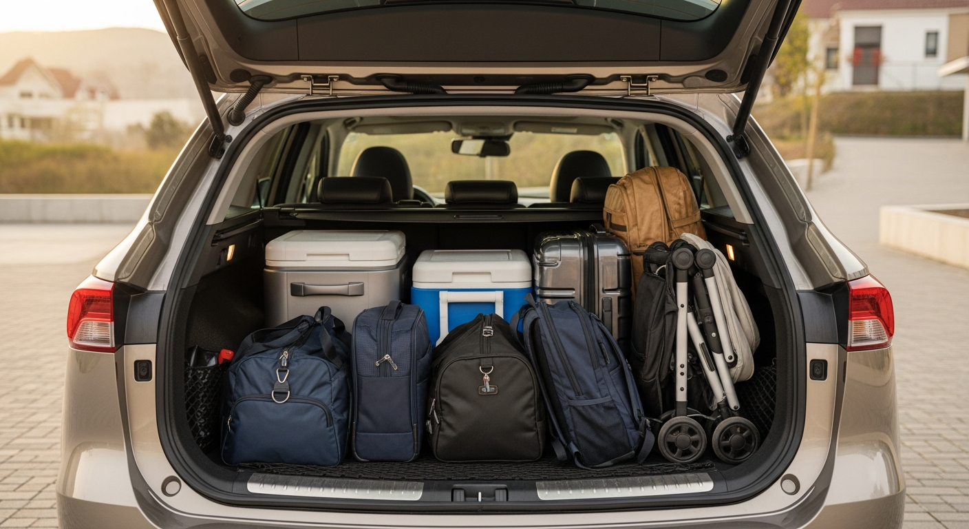 Praktické využitie batožinového priestoru v rodinnom aute