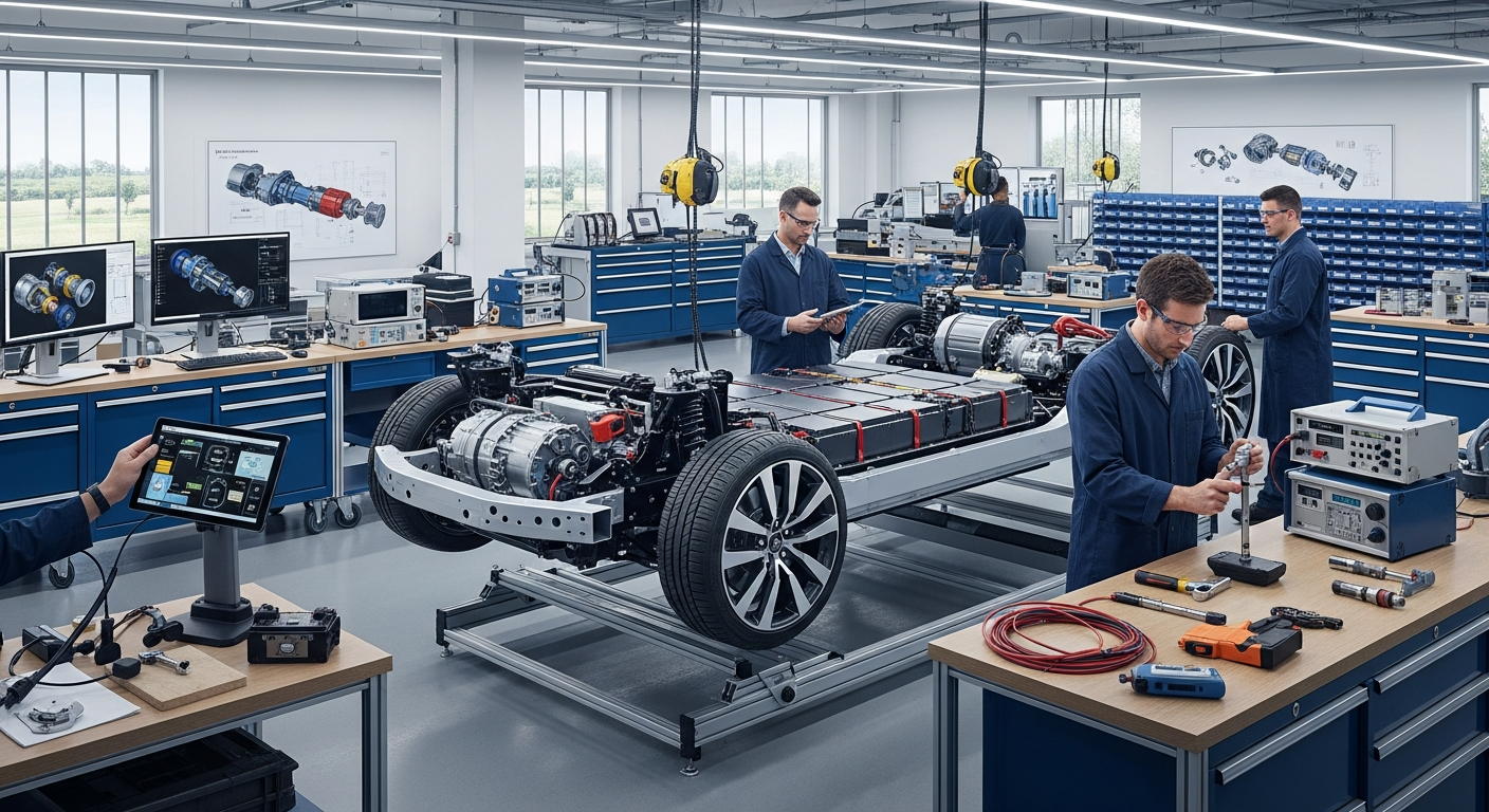 أنظمة الدفع المتقدمة للمركبات الحديثة