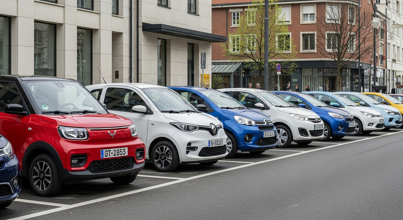 Порівняння вартості різних моделей міні-електрокарів