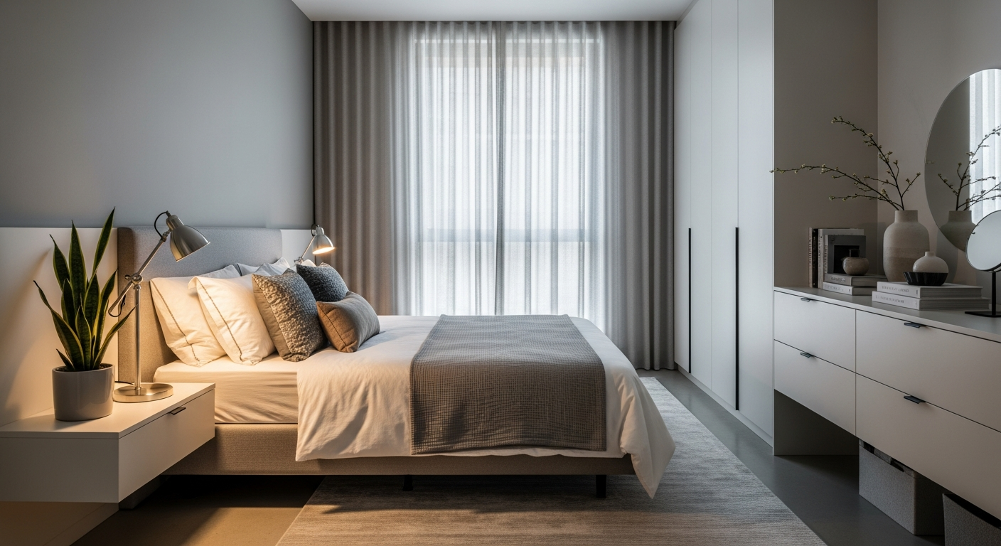 Λειτουργική διακόσμηση για σύγχρονες κρεβατοκάμαρες