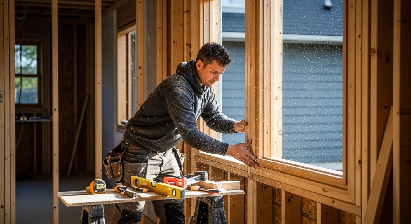 Lokale tømrere til renovering og ombygning