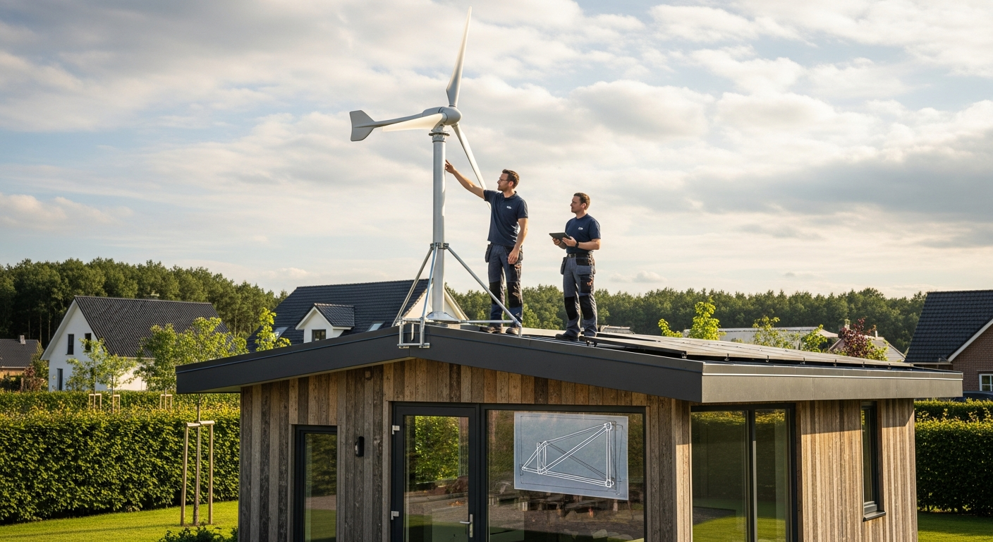 Planung von Windenergieanlagen für Einfamilienhäuser