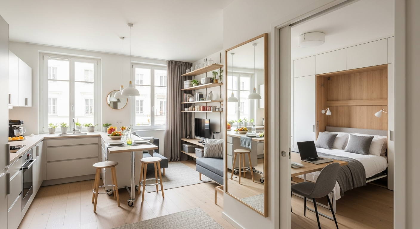 Térkihasználási tippek 50 négyzetméteres alaprajzokhoz