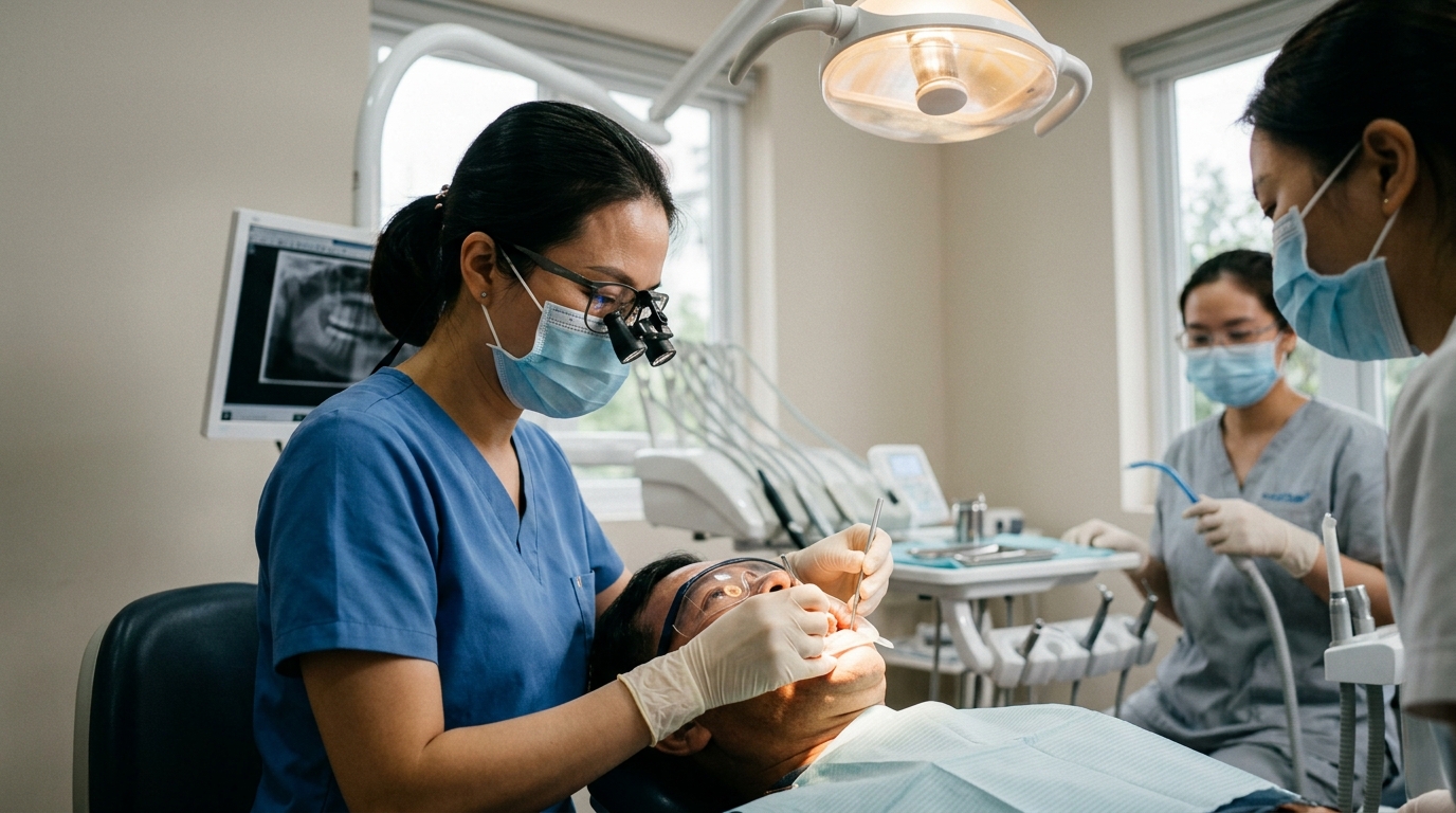 Phục hồi răng đã mất bằng phương pháp cấy ghép