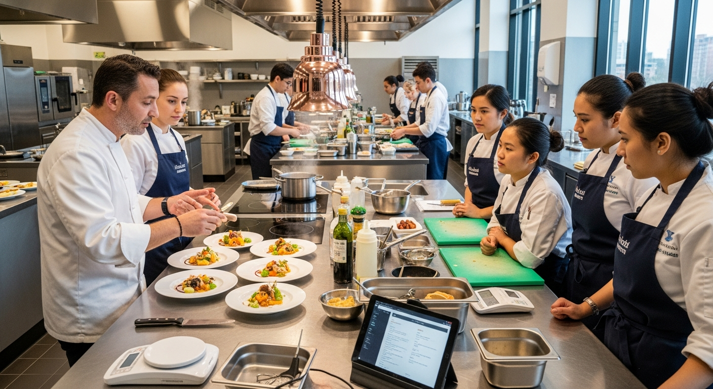 Evolución de la educación gastronómica actual