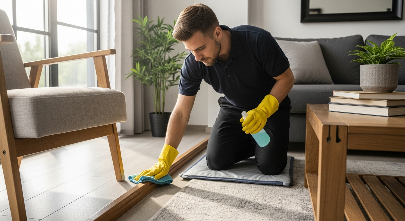 บ้านสะอาดหมดจดด้วยผู้เชี่ยวชาญด้านการดูแล