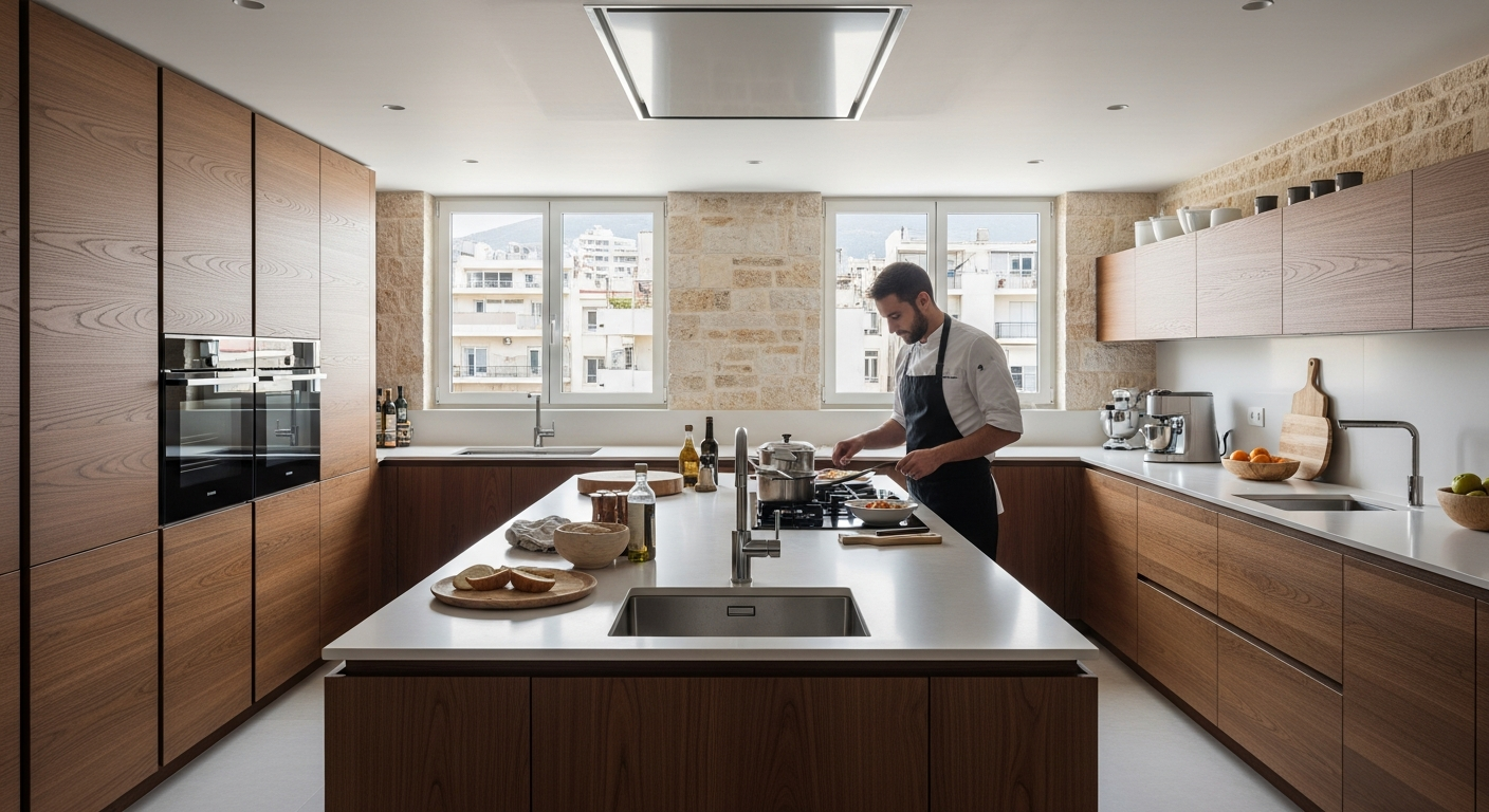 Κουζίνες Ηρακλείου: Πρακτικές λύσεις με διεθνή σχεδιαστικά πρότυπα.