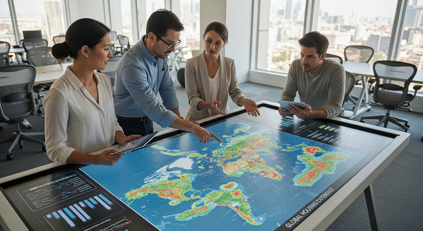 Översikt över globala bostadsutgifter