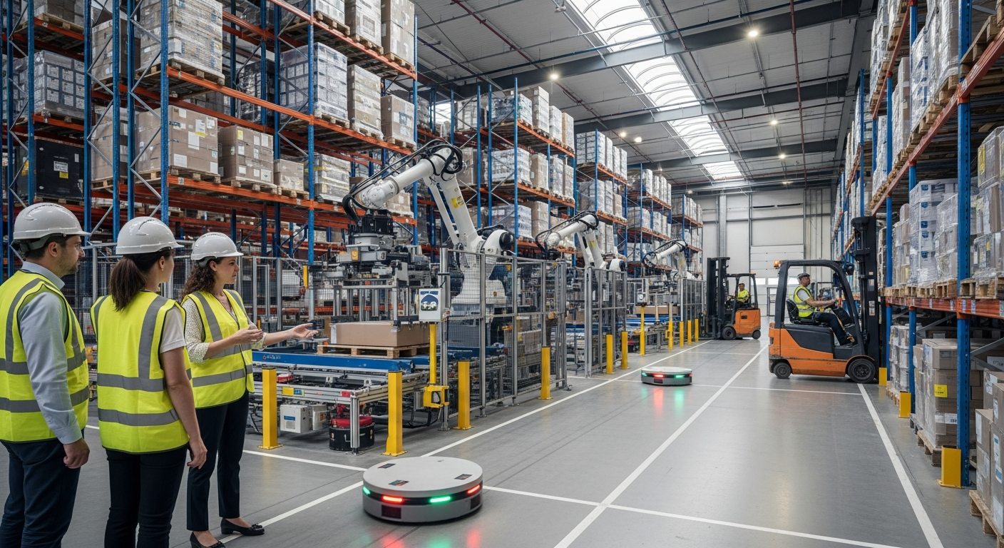 Framtidens arbetsplatser inom logistik