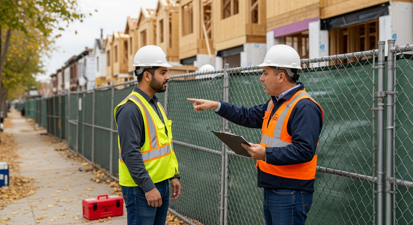 Normativas locales sobre la colocación de vallas de obra
