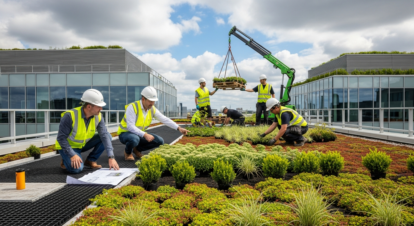 Construindo um futuro em espaços verdes