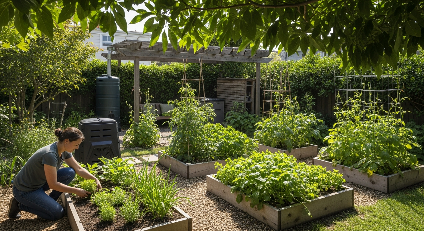 Guía para un jardín próspero y sostenible