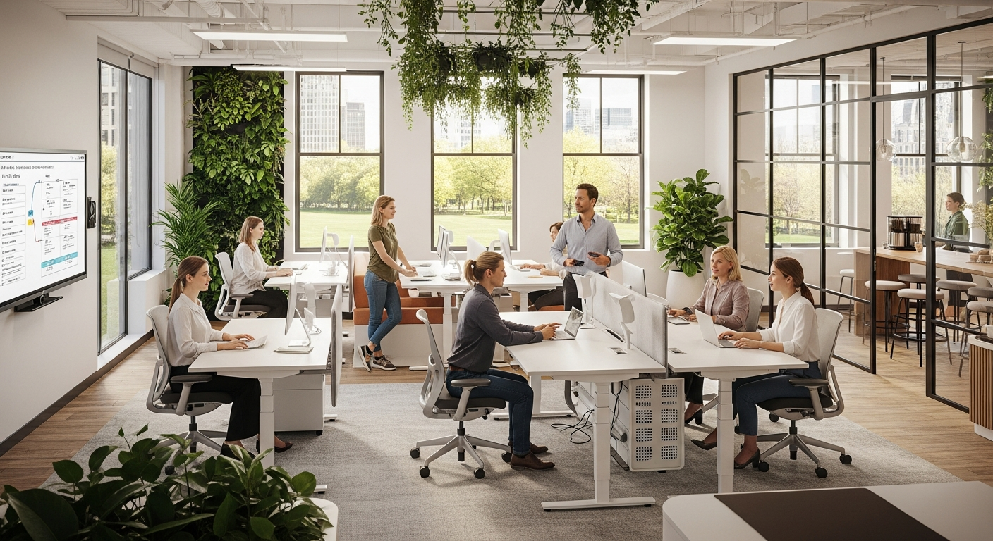 Biroja vides transformācija