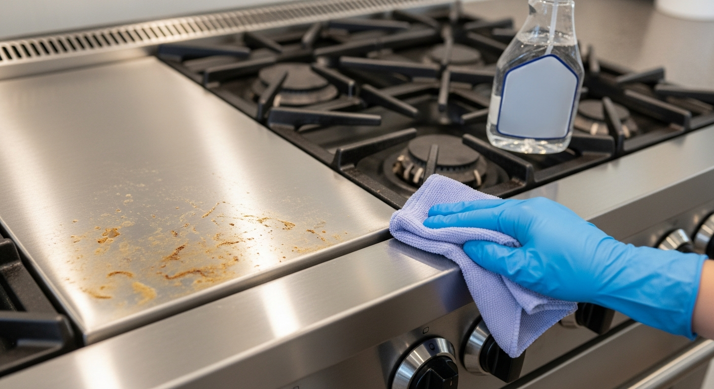 Restoring the shine to your kitchen range effortlessly