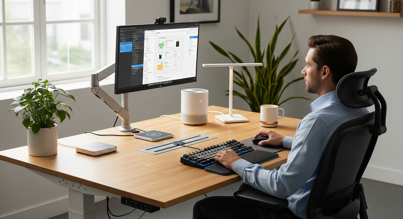 Soluții tehnologice pentru confort la birou