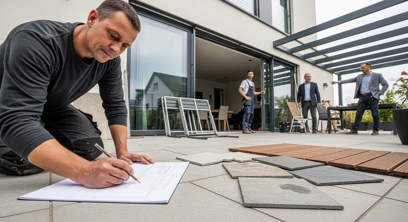 Gestaltungsmöglichkeiten für die Terrasse