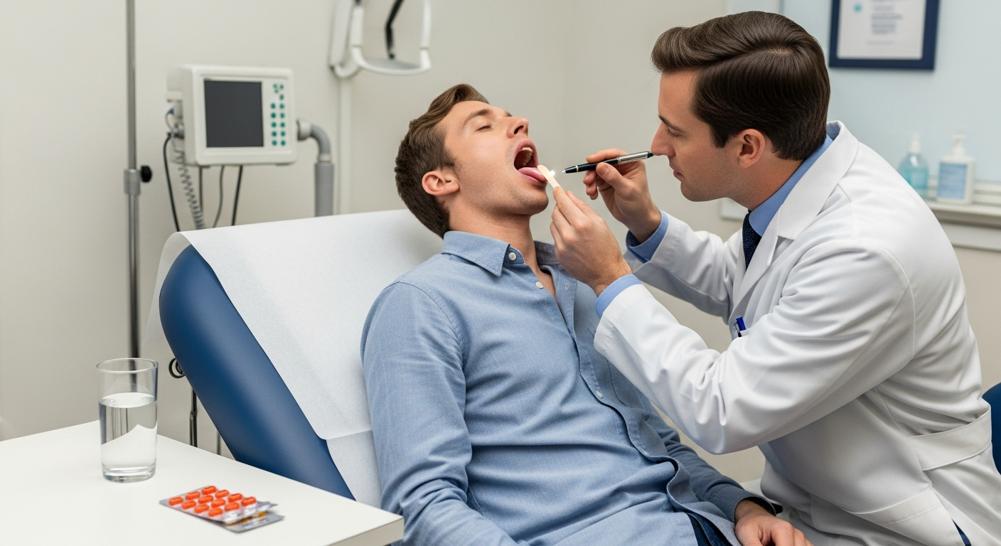 Håndtering av sår hals og svelgebesvær