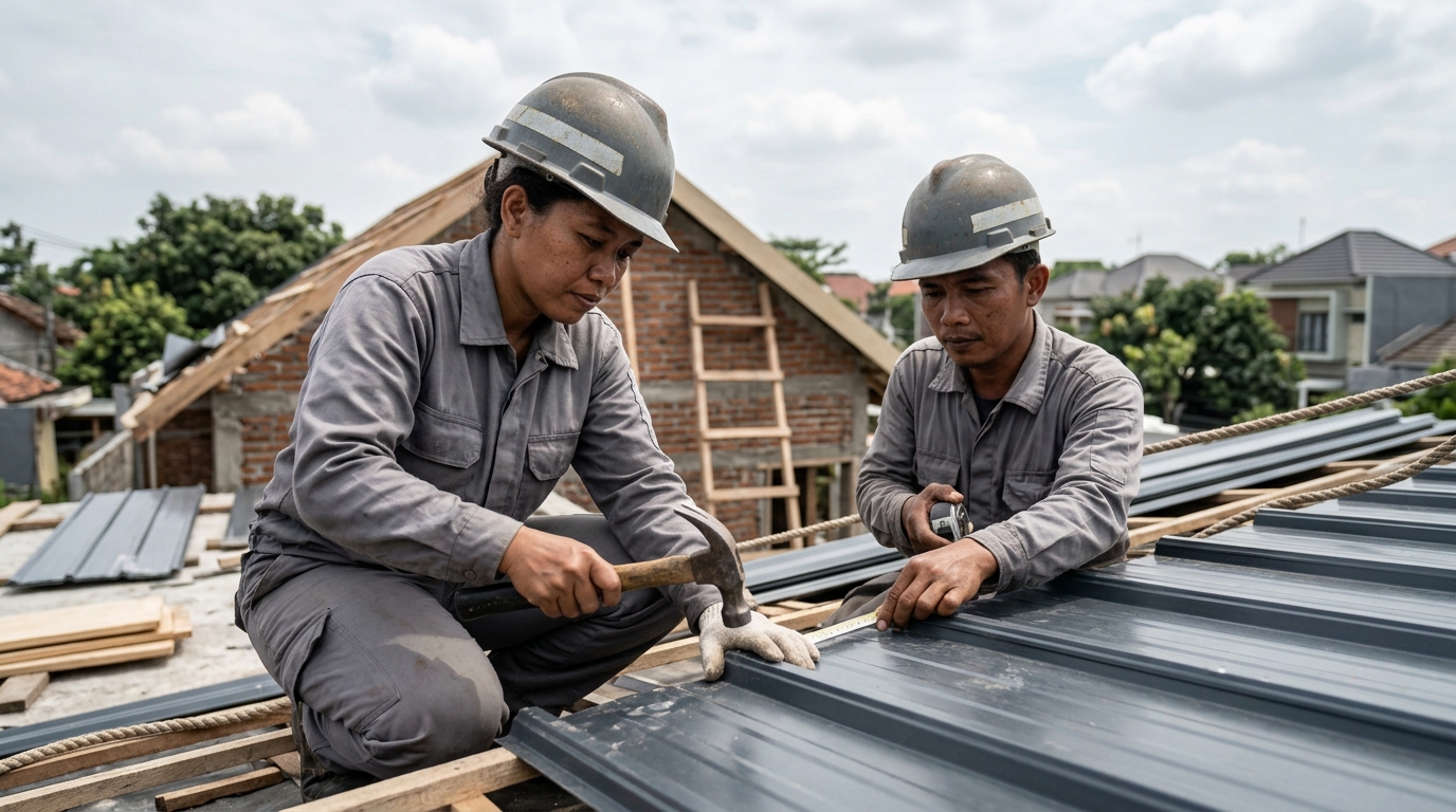 Langkah Tepat Memilih Material Penutup Bangunan