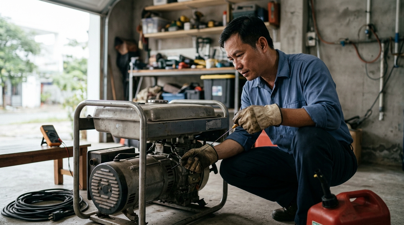Hướng dẫn an toàn khi vận hành nguồn điện phụ trợ