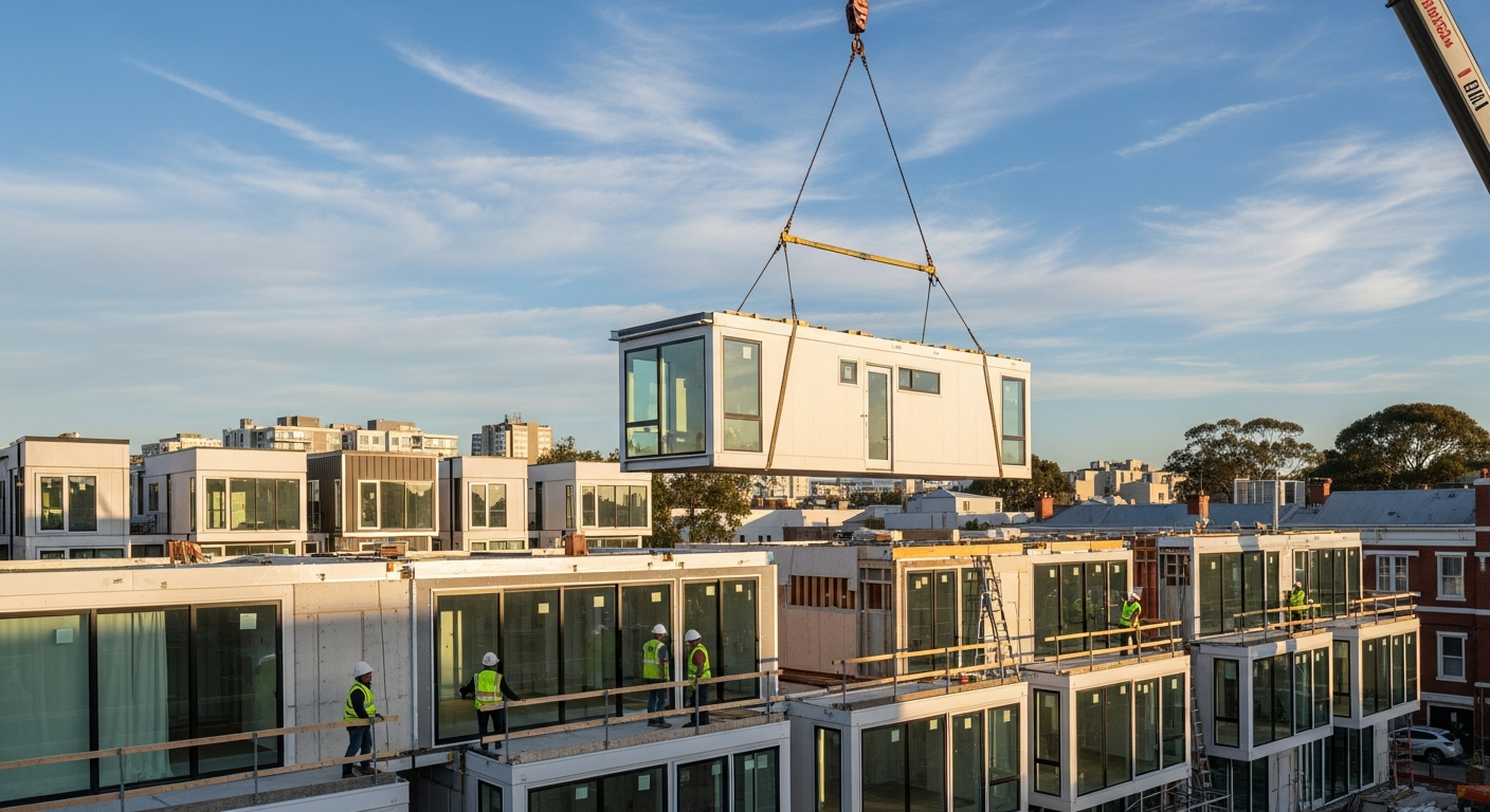 ความก้าวหน้าของบ้านสำเร็จรูปในตลาดที่อยู่อาศัยโลก