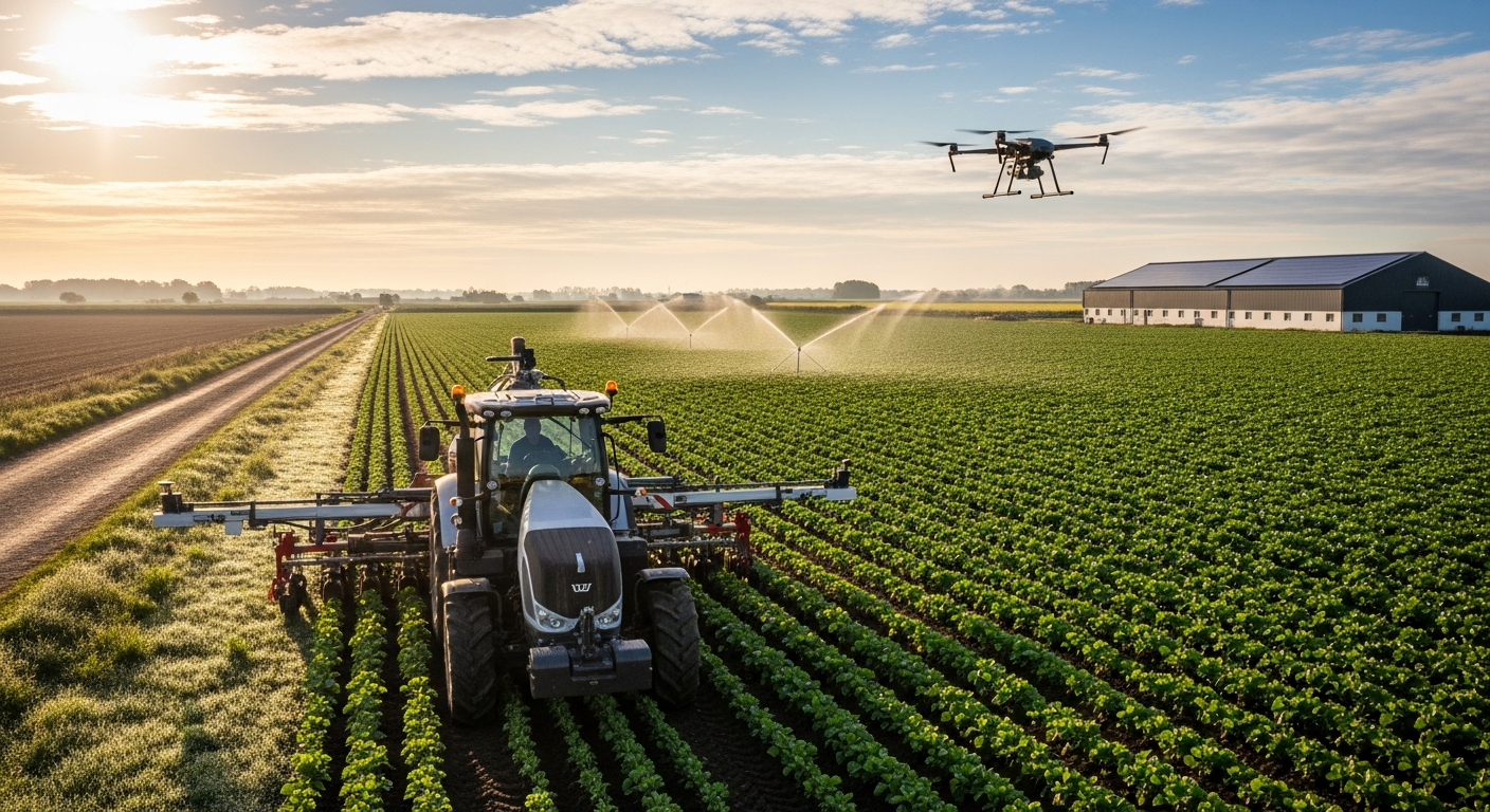 O impacto da tecnologia no setor agrícola