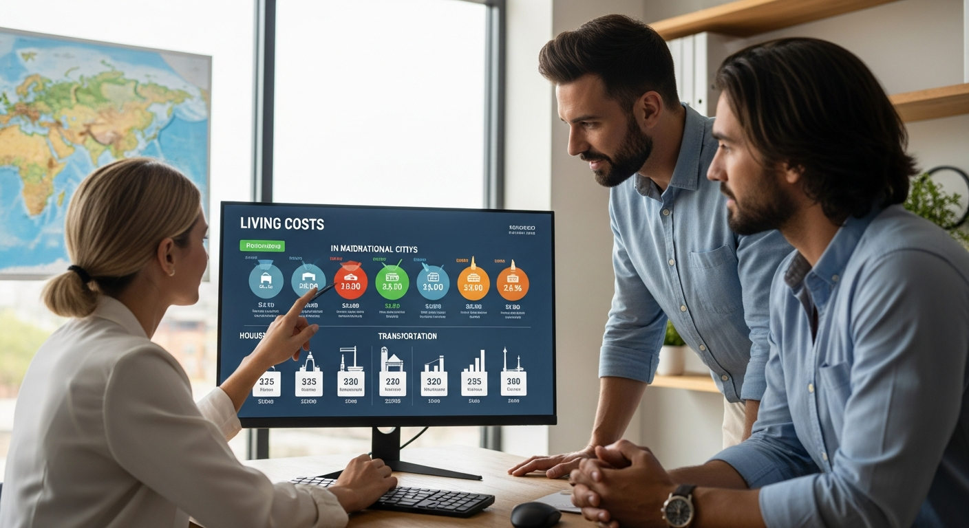 Förstå dina levnadskostnader internationellt