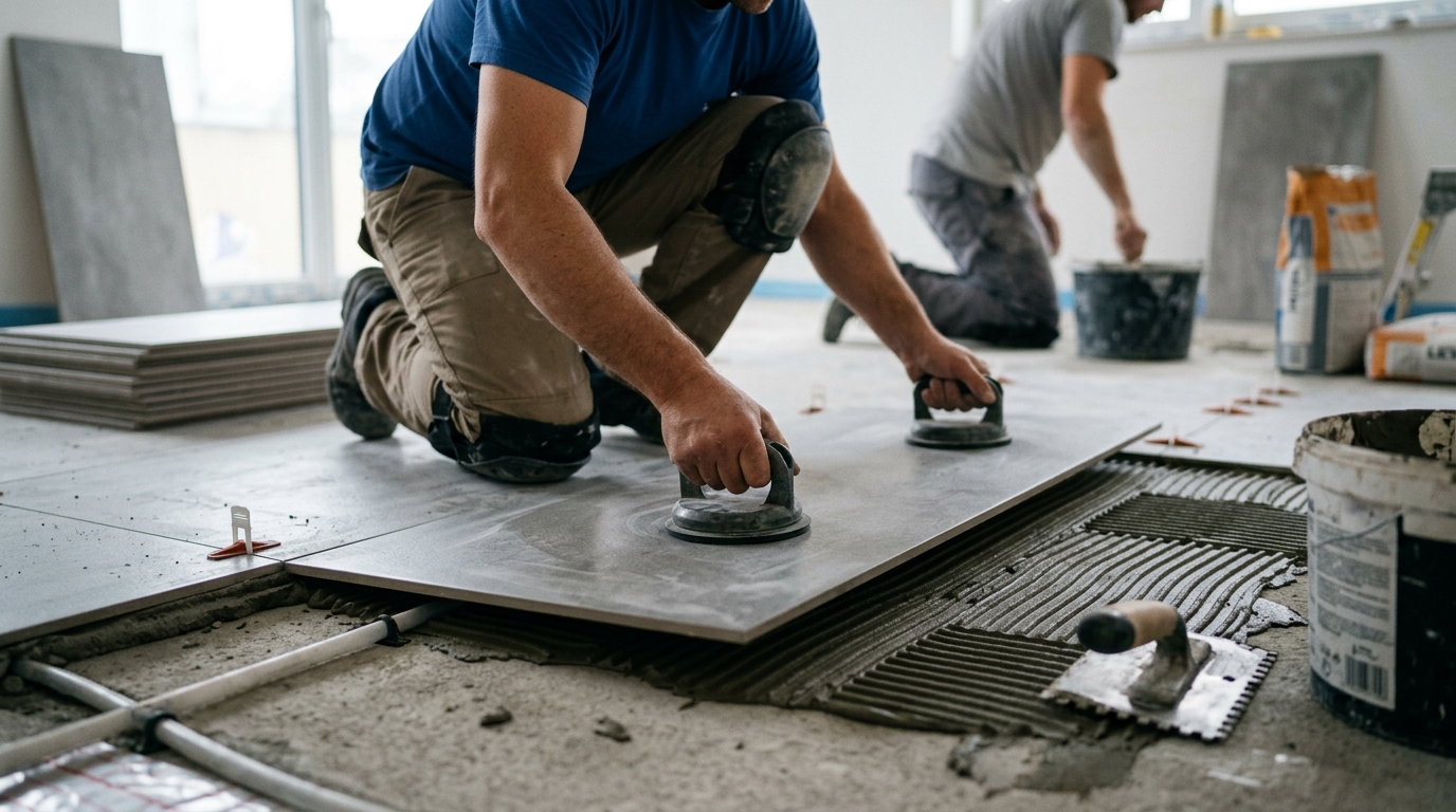 Mapei Keraflex Maxi S1 vs Ultralite S2 for Bonding 60x120 Porcelain on Underfloor Heating