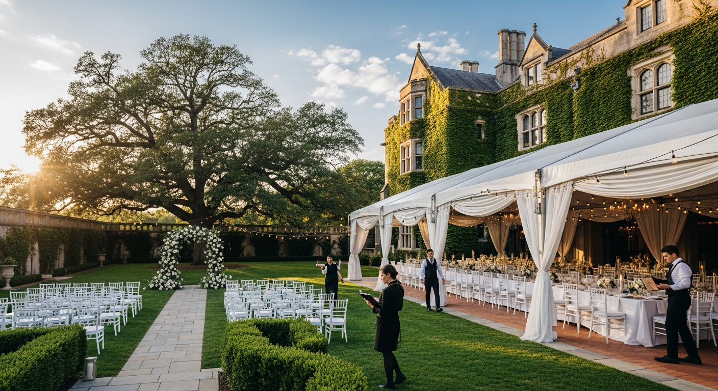 Het belang van de locatie op uw trouwdag