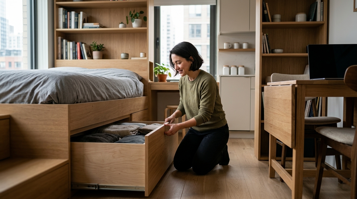 Nghệ thuật tối ưu hóa diện tích cho căn hộ nhỏ