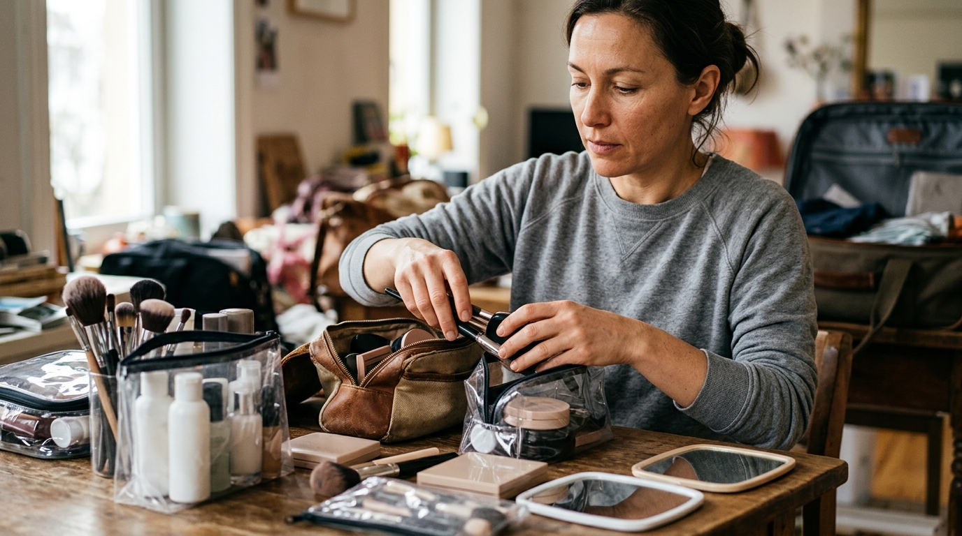 Matalinong Pag-aayos ng Gamit sa Kagandahan