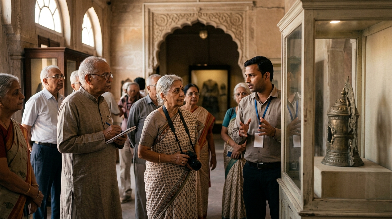 सेवानिवृत्त लोगों के लिए सांस्कृतिक पर्यटन