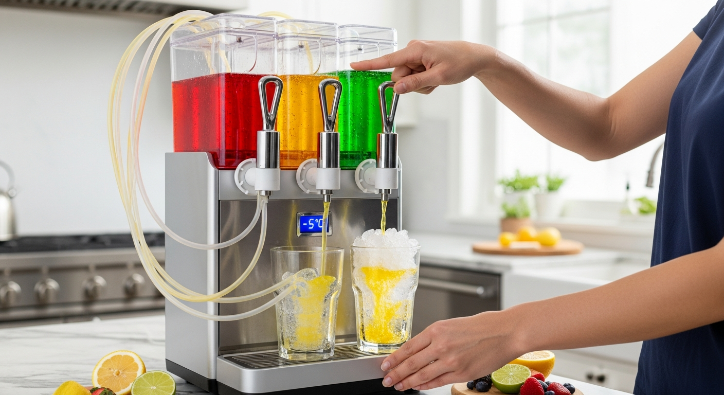 Innovación en la cocina: preparación de refrescos bajo cero