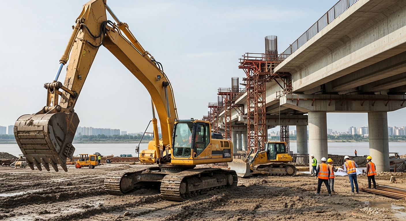 Peranan Jentera dalam Projek Infrastruktur
