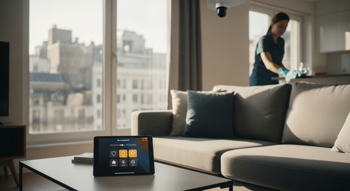 การจัดการบ้านอย่างชาญฉลาดสำหรับผู้เดินทาง