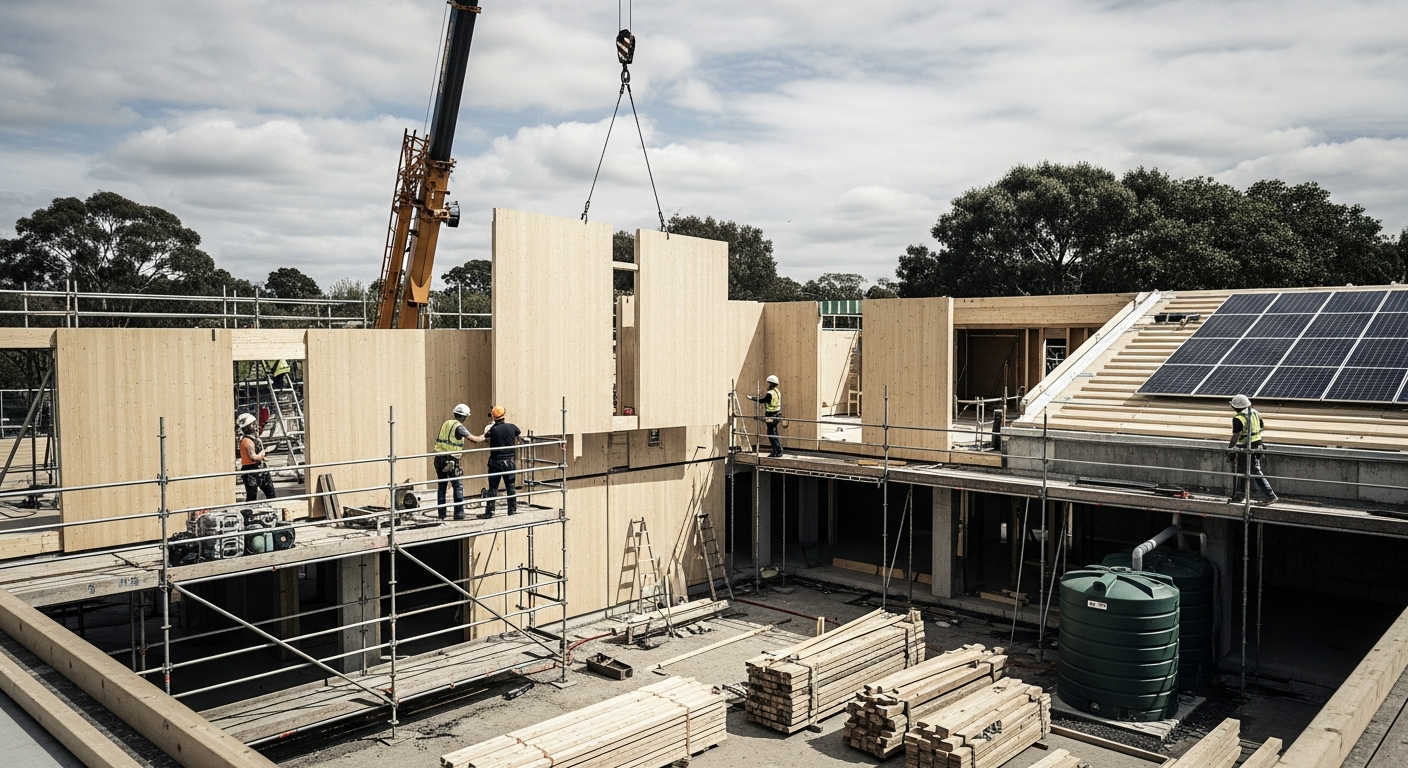Udržateľné stavebné postupy a materiály