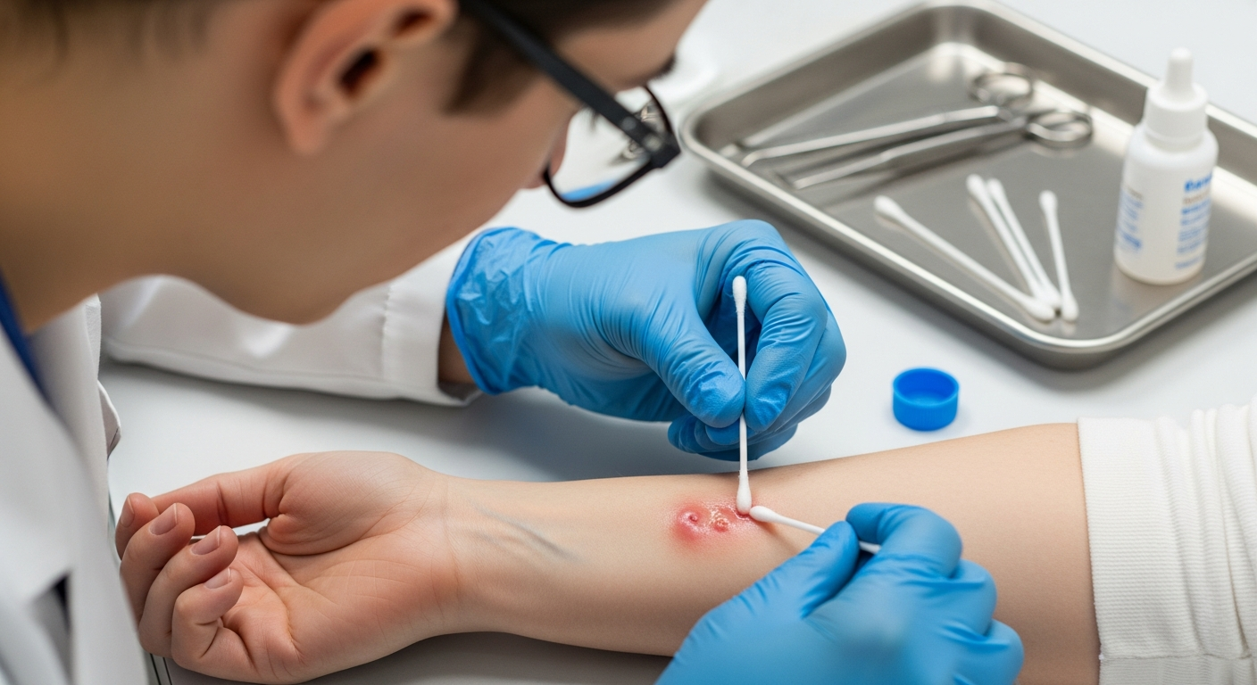 Passos essenciais para tratar infecção bacteriana
