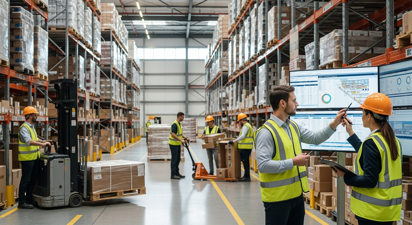 Klíčové role v řízení materiálu