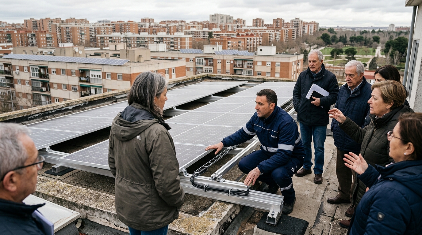 Eficiencia energética en edificios vecinales