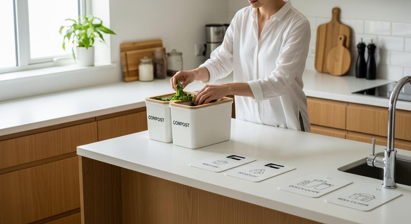 Miljøvennlig avfallshåndtering i hjemmet ditt