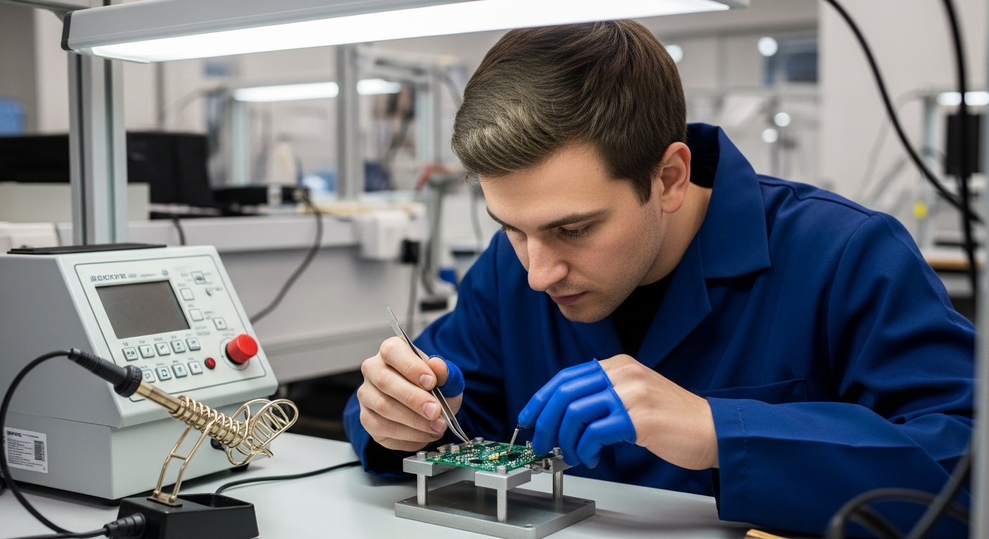 Aufgaben in der Baugruppenmontage