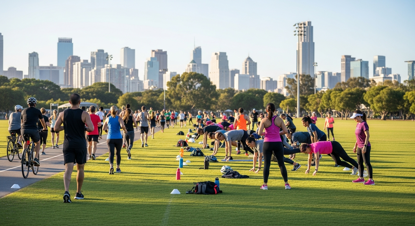 Physical activity trends across continents
