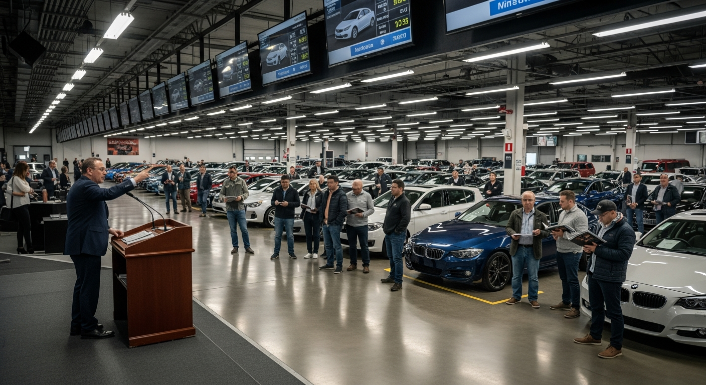 Automobilių aukcionų procesas ir ypatybės