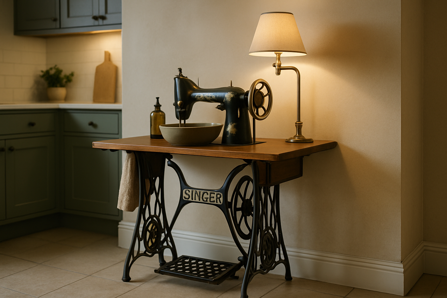 Upcycling Antique Sewing Machines: A Chic Blend of Nostalgia and Function