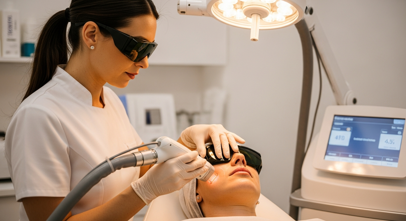 Dabiska kolagēna sintēzes veicināšana ar lāzeru