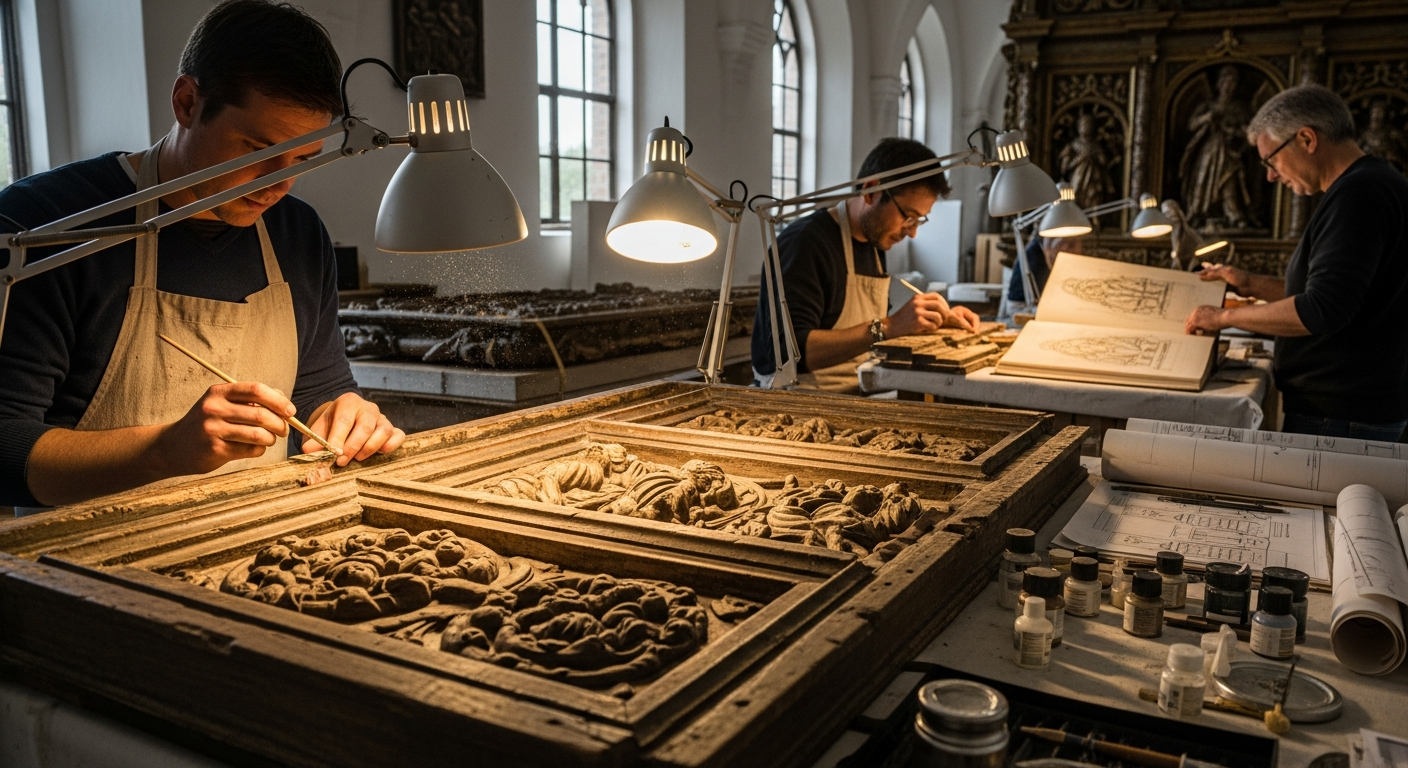 Preserving cultural heritage through artistic endeavors