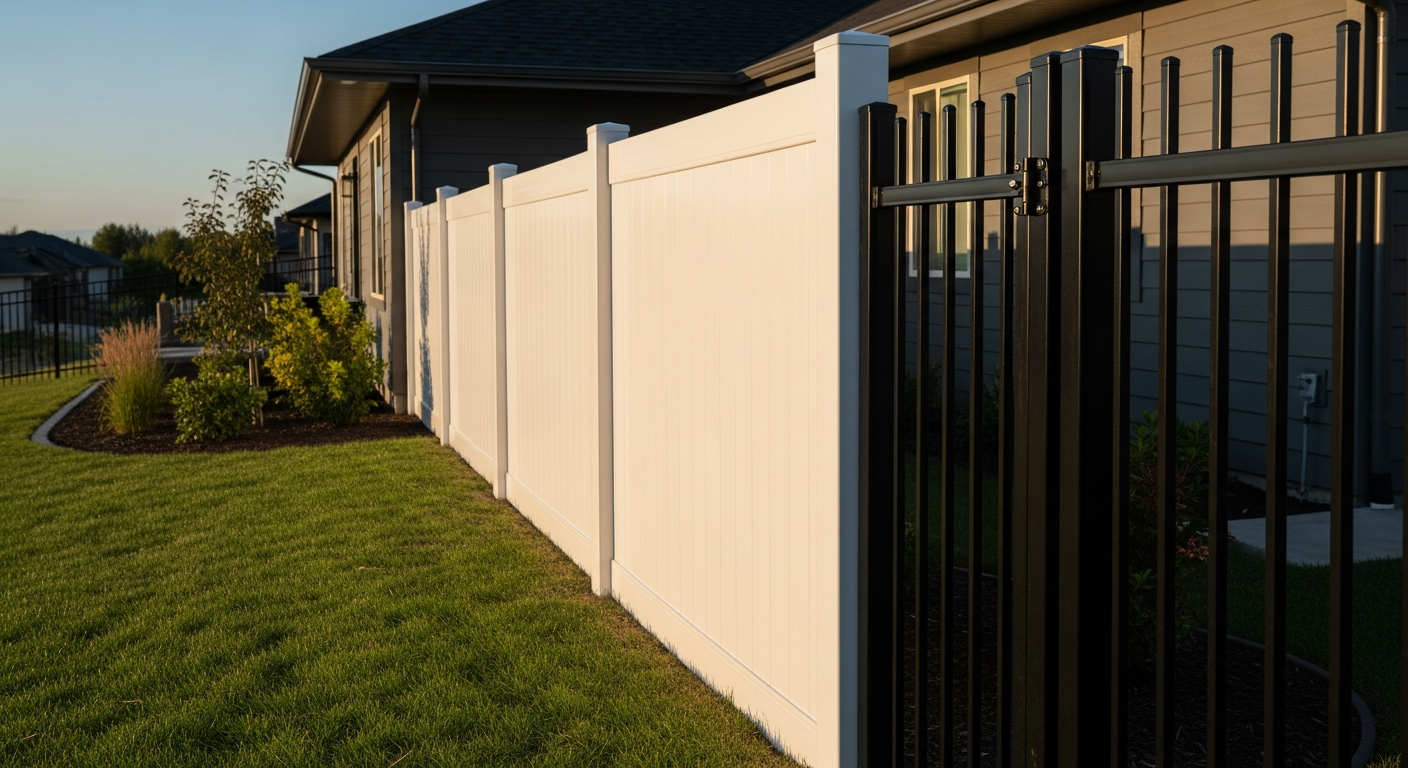 Ventajas de los cercados de vinilo y aluminio