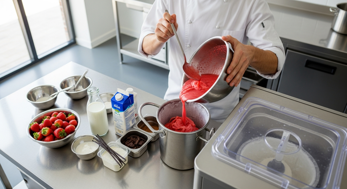 Recettes de base pour desserts lactés frais