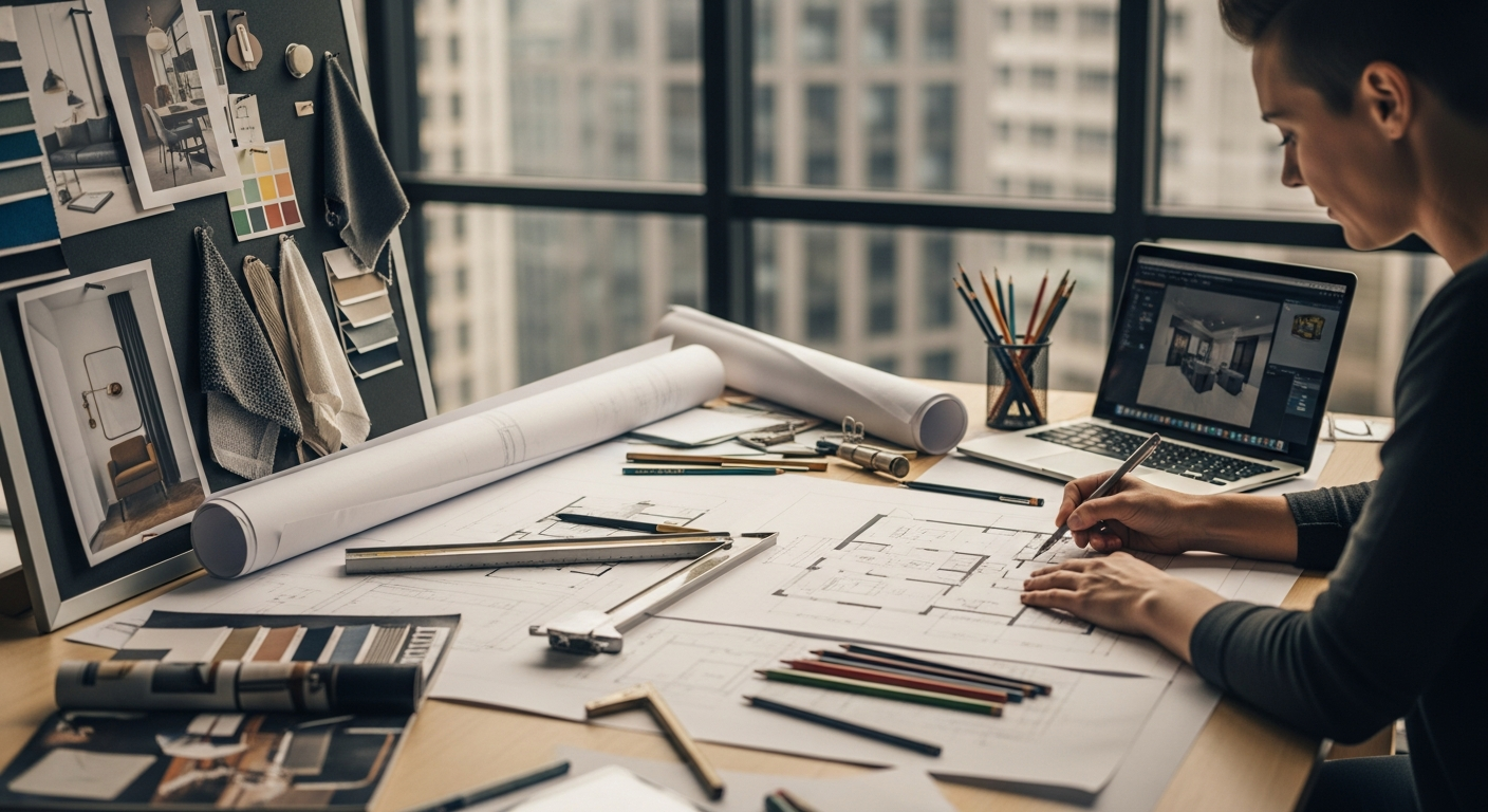 Acquisisci competenze per il design residenziale e commerciale