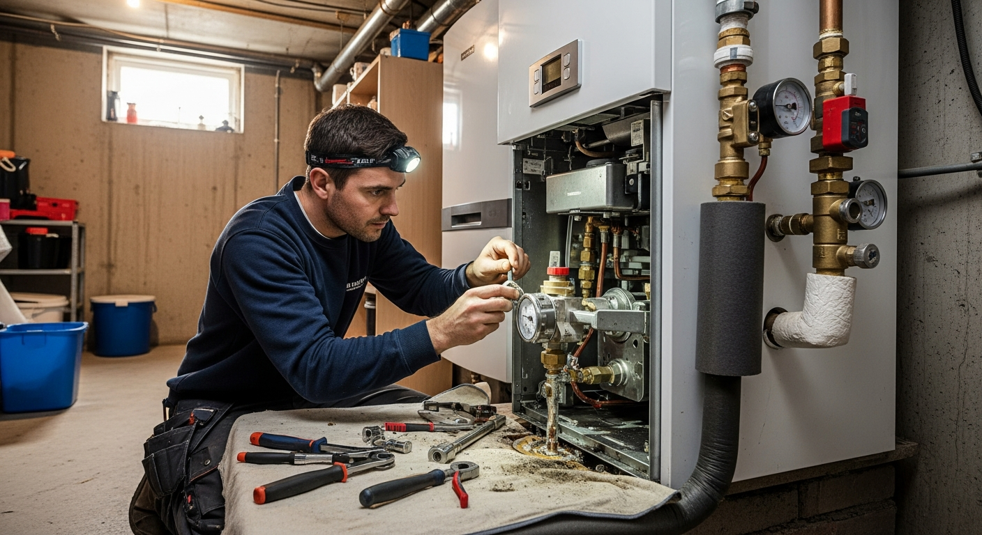 Alkatrészcsere és élettartam növelés a fűtésnél